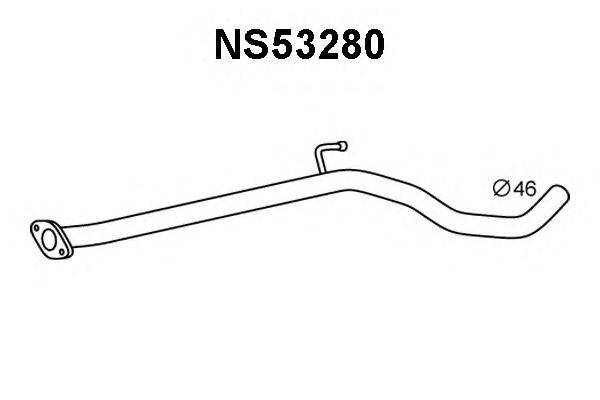 Труба выхлопного газа VENEPORTE NS53280