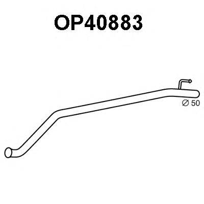 Труба выхлопного газа KLARIUS 160338