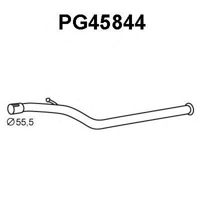Труба выхлопного газа VENEPORTE PG45844
