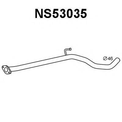 Труба выхлопного газа VENEPORTE NS53035