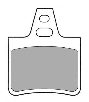 Комплект тормозных колодок, дисковый тормоз FREMAX FBP-0684