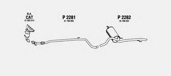 Система выпуска ОГ FENNO FI801