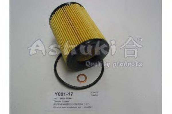 Масляный фильтр ASHUKI Y001-17