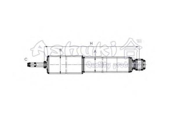 Амортизатор ASHUKI N330-39I