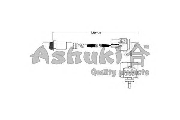 Лямбда-зонд ASHUKI 9200-50018