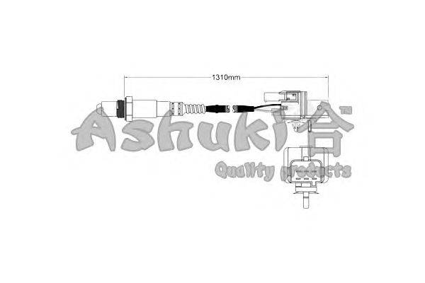 Лямбда-зонд ASHUKI 9200-50022