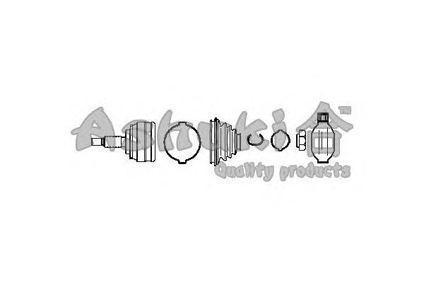 Шарнирный комплект, приводной вал ASHUKI M155-37