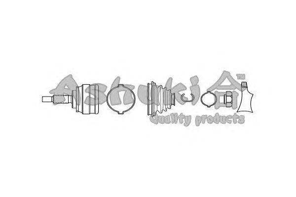 Приводной вал ASHIKA 90330