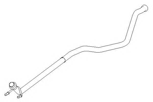 Труба выхлопного газа KLARIUS 160308