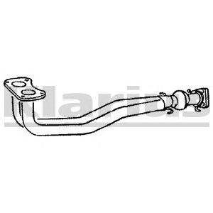 Труба выхлопного газа KLARIUS 130143