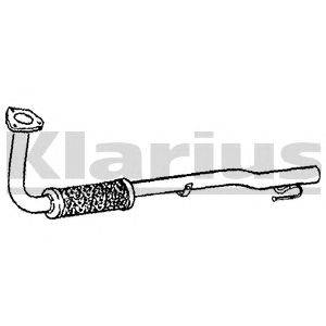 Труба выхлопного газа KLARIUS 140284