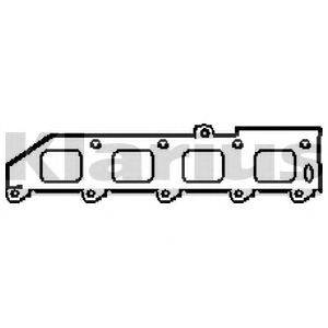 Прокладка, труба выхлопного газа KLARIUS 410613