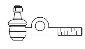Наконечник поперечной рулевой тяги FRAP 2706