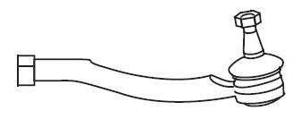 Наконечник поперечной рулевой тяги FRAP 4488