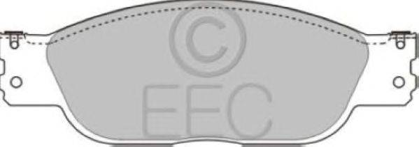 Комплект тормозных колодок, дисковый тормоз EEC BRP1132