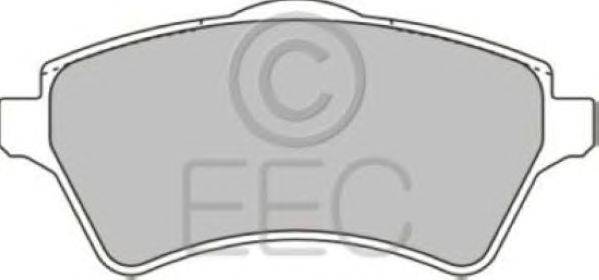 Комплект тормозных колодок, дисковый тормоз EEC BRP1208