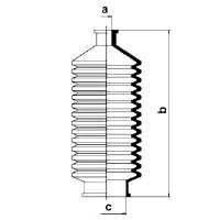 Пыльник, рулевое управление SPIDAN 83534
