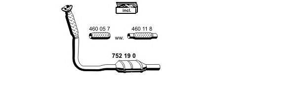 Система выпуска ОГ ERNST 050769