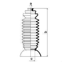 Пыльник, рулевое управление SPIDAN 83771