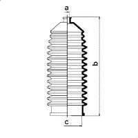 Пыльник, рулевое управление SPIDAN 83772