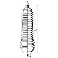 Пыльник, рулевое управление SPIDAN 83852