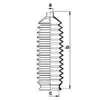 Пыльник, рулевое управление SPIDAN 83896