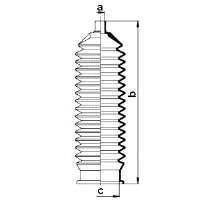 Пыльник, рулевое управление SPIDAN 84050