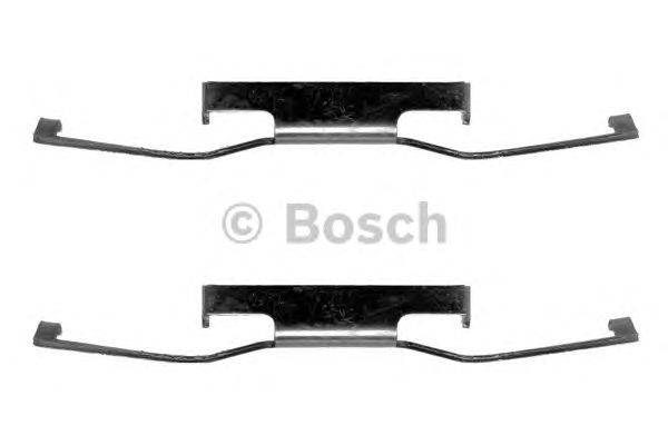 Комплектующие, колодки дискового тормоза BOSCH AP057