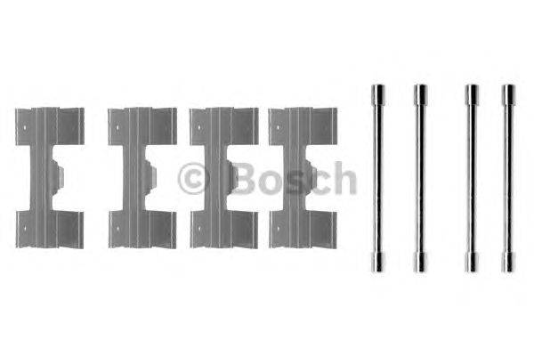 Комплектующие, колодки дискового тормоза BOSCH AP125