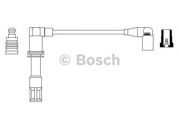 Провод зажигания BOSCH 0 986 357 725