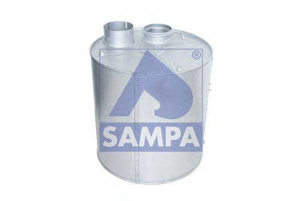 Средний / конечный глушитель ОГ SAMPA 050.450
