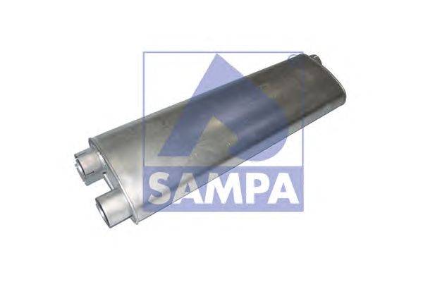 Средний / конечный глушитель ОГ SAMPA 061.211