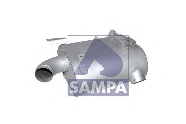 Средний / конечный глушитель ОГ SAMPA 079.154