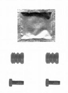 Комплектующие, колодки дискового тормоза HELLA PAGID 8DZ 355 204-891