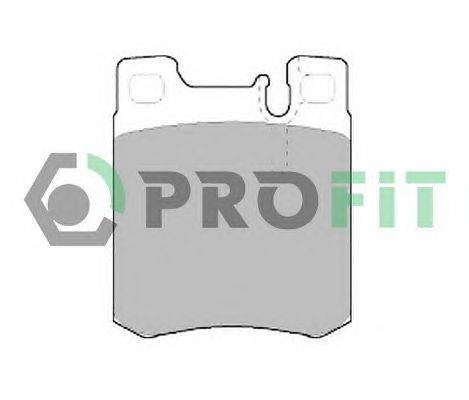 Комплект тормозных колодок, дисковый тормоз PROFIT 50000799