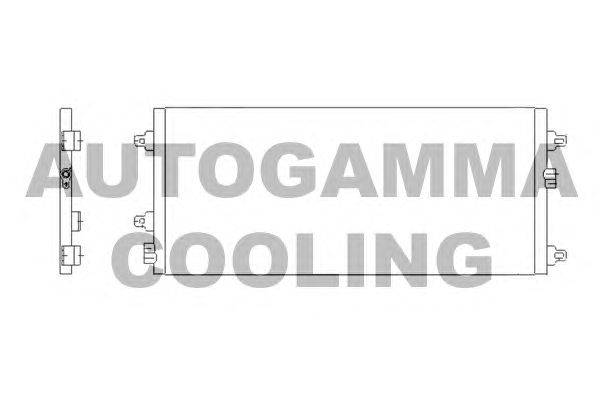 Конденсатор, кондиционер AUTOGAMMA 103302