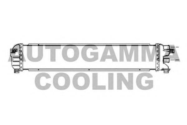 Радиатор, охлаждение двигателя AUTOGAMMA 103456