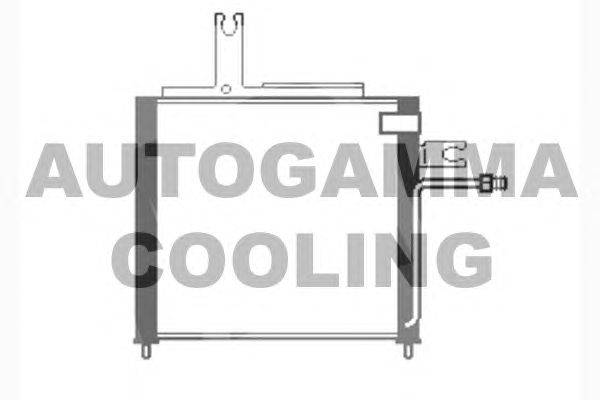 Конденсатор, кондиционер AUTOGAMMA 104027