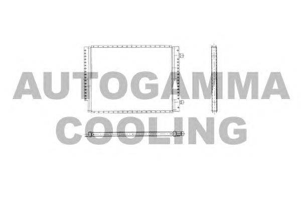 Конденсатор, кондиционер AUTOGAMMA 105031