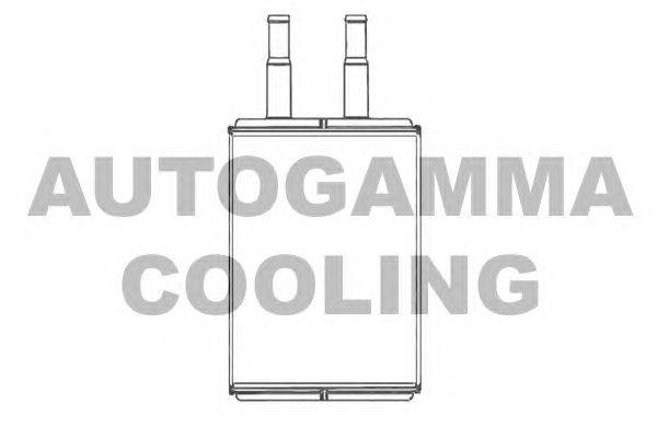 Теплообменник, отопление салона AUTOGAMMA 105272