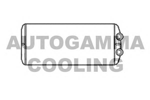 Теплообменник, отопление салона AUTOGAMMA 105363