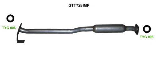 Система выпуска ОГ GT Exhaust 10438