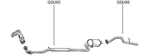 Система выпуска ОГ GT Exhaust 3035