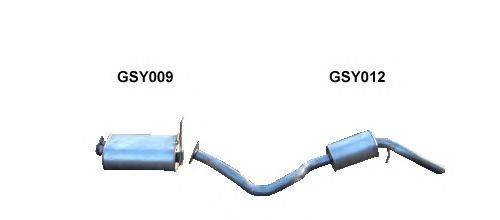 Система выпуска ОГ GT Exhaust 3129