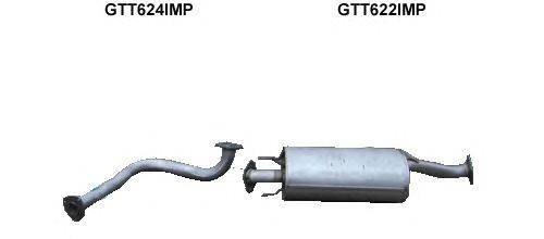 Система выпуска ОГ GT Exhaust 3950