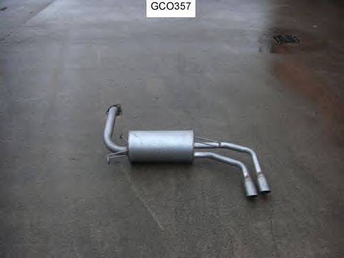 Система выпуска ОГ GT Exhaust 4058