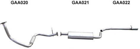 Система выпуска ОГ GT Exhaust 4322