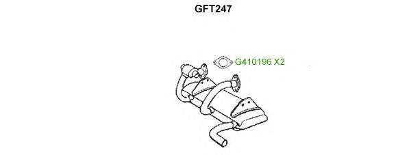 Система выпуска ОГ GT Exhaust 9495