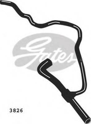 Шланг радиатора GATES 3826