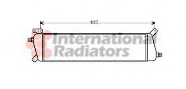 масляный радиатор, двигательное масло VAN WEZEL 73003039